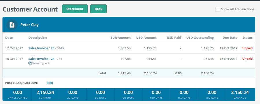 Managing Multicurrency – Surf